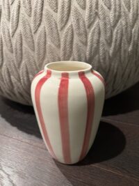 Bloempot Bril Groen/Wit M Decoratie