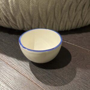 Baby bowl Wit / Blauw Keukenaccessoires Baby bowl Wit / Blauw Keukenaccessoires