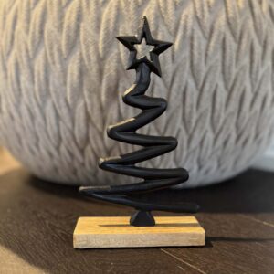 Kerstboom op houten voet S Kerstdecoratie