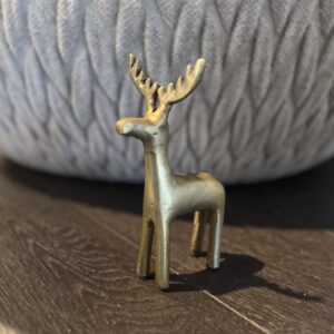 Rendier Saul Goud M Kerstdecoratie