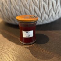 Kaars Woodwick Ellipse Vanilla & Sea Salt Kaarsen